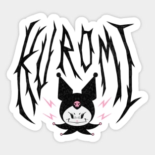 Metal Kuro Sticker